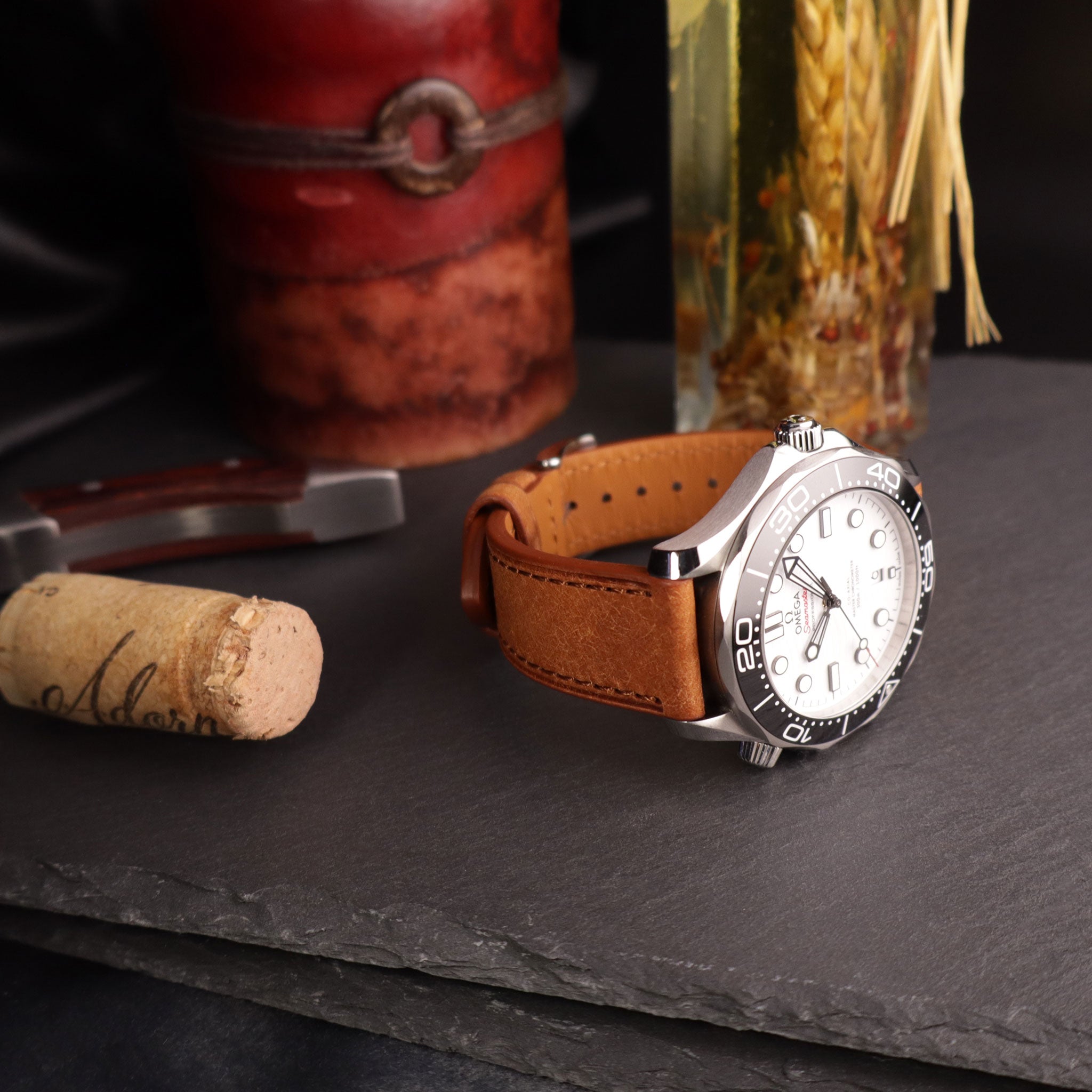 Tuscany™ Italian Pueblo Leather Watch Strap