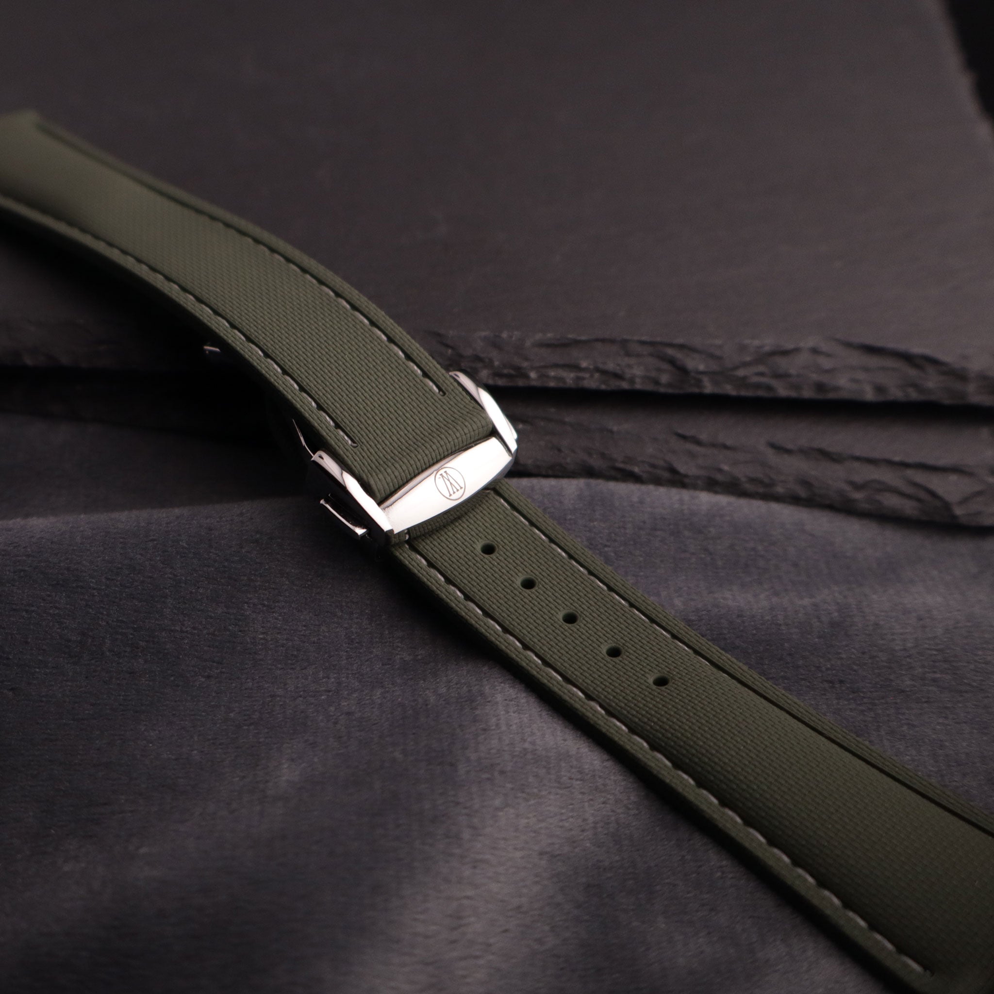 Yachtsman™ FKM Sailcloth Watch Strap