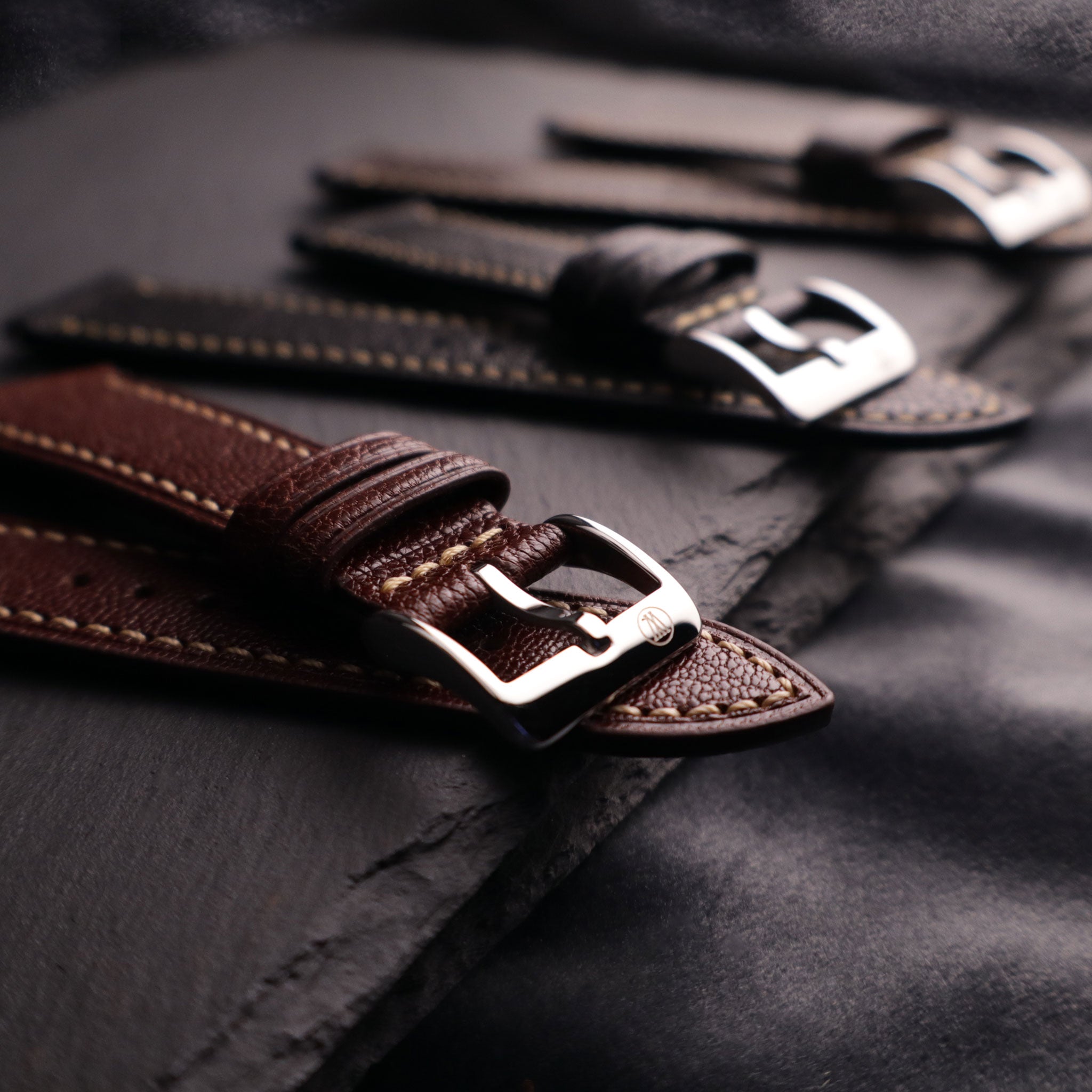 La Chèvre™ French Oil Waxed Goat Leather Watch Strap