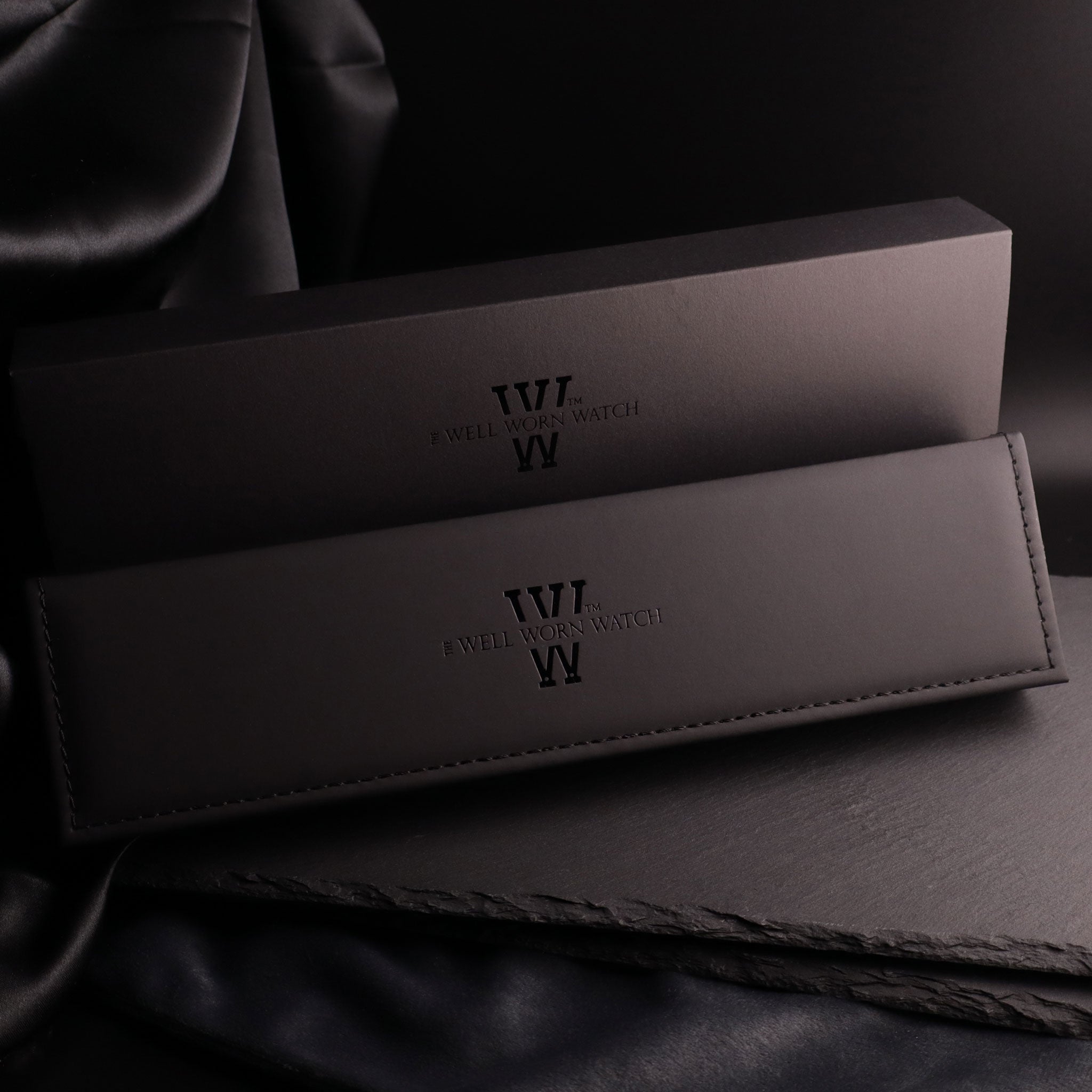 Padded and Stitched Presentation Gift Box