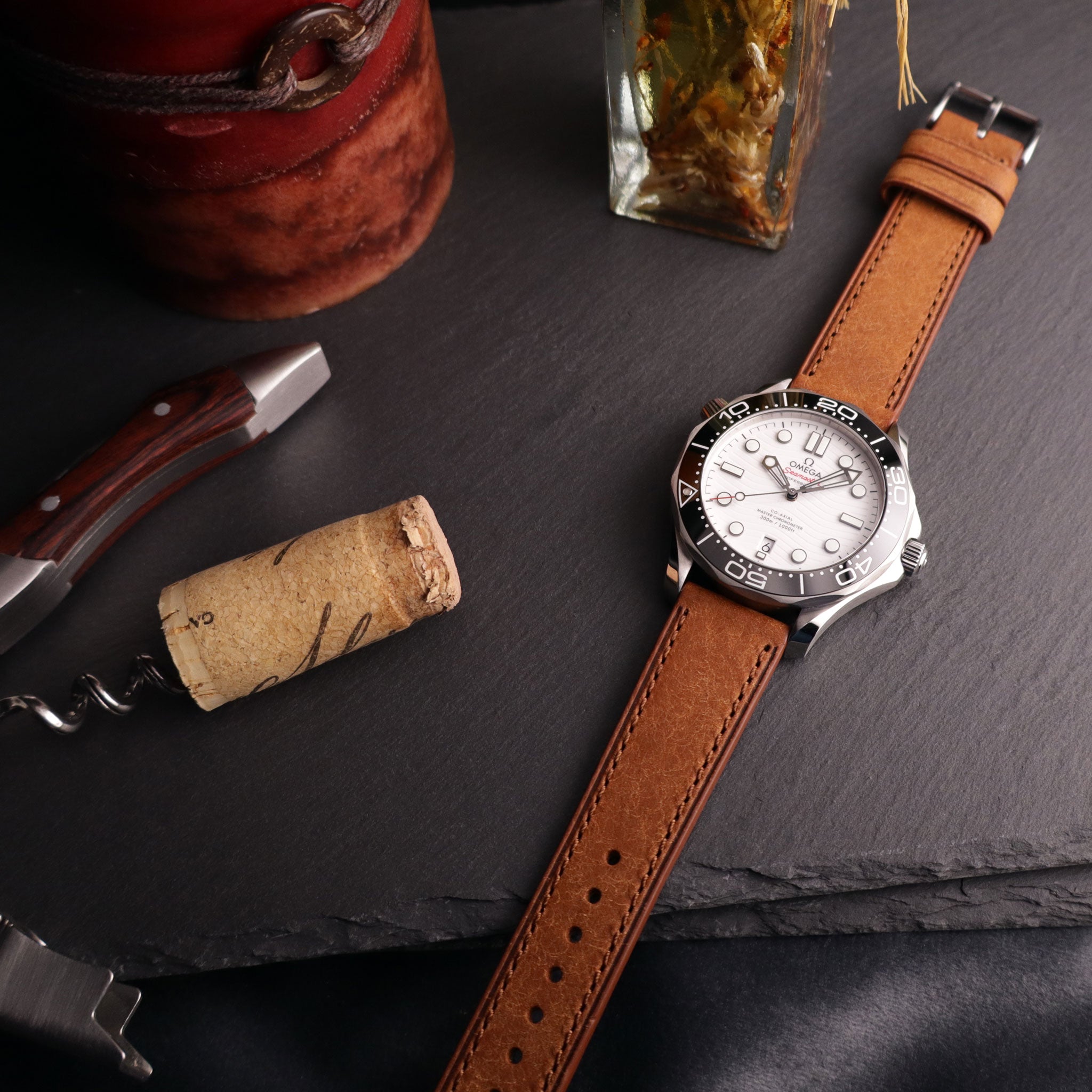 Tuscany™ Italian Pueblo Leather Watch Strap
