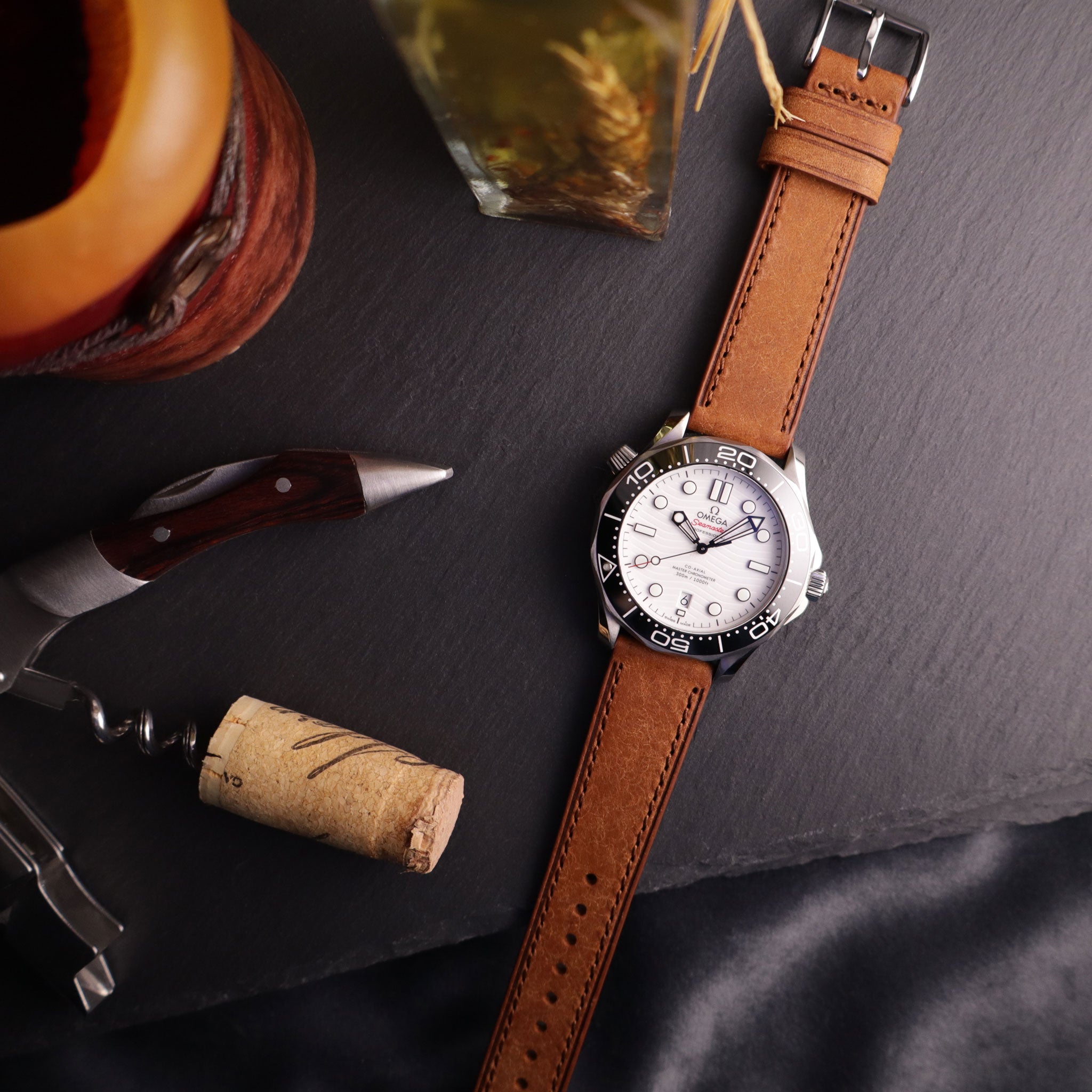 Tuscany™ Italian Pueblo Leather Watch Strap