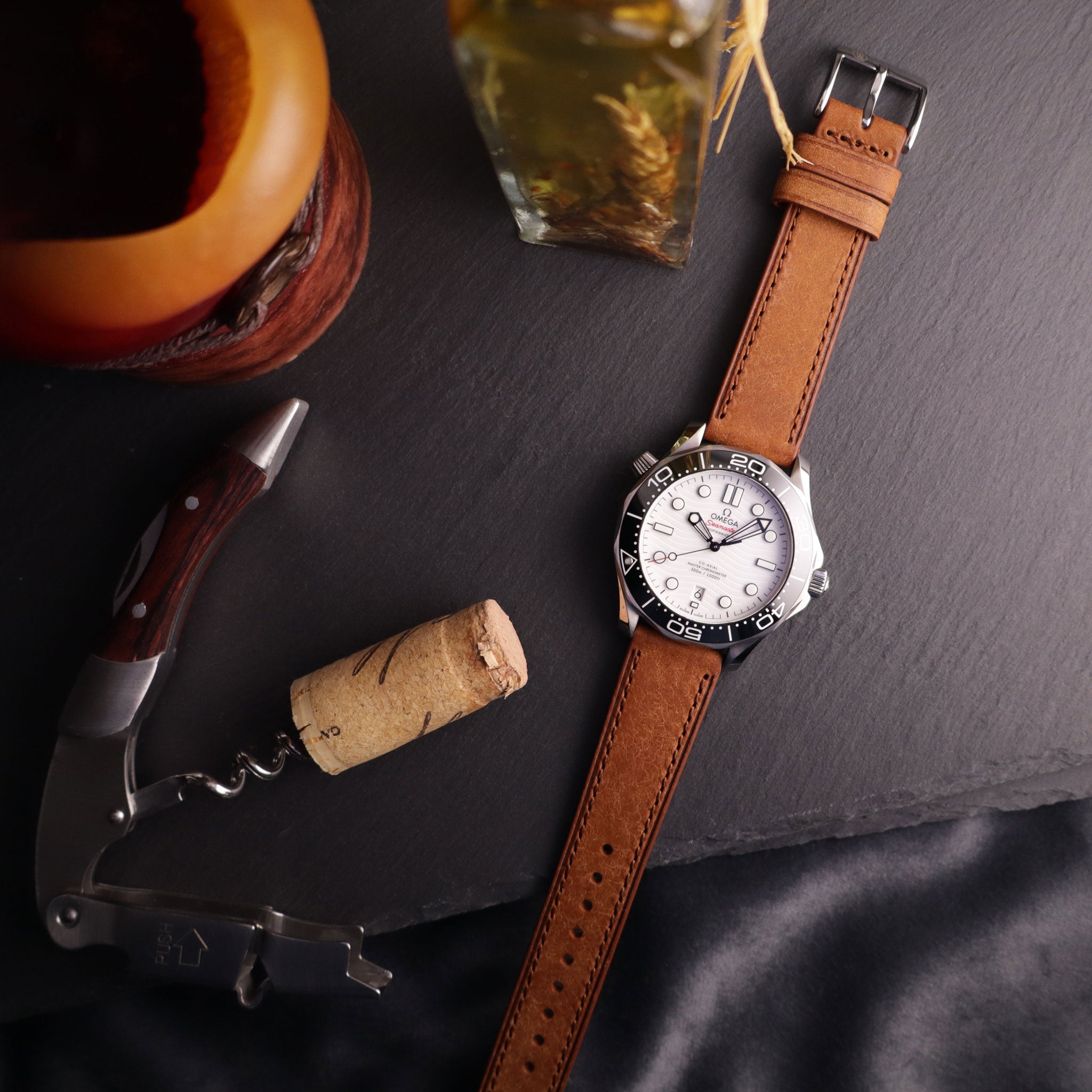 Tuscany™ Italian Pueblo Leather Watch Strap