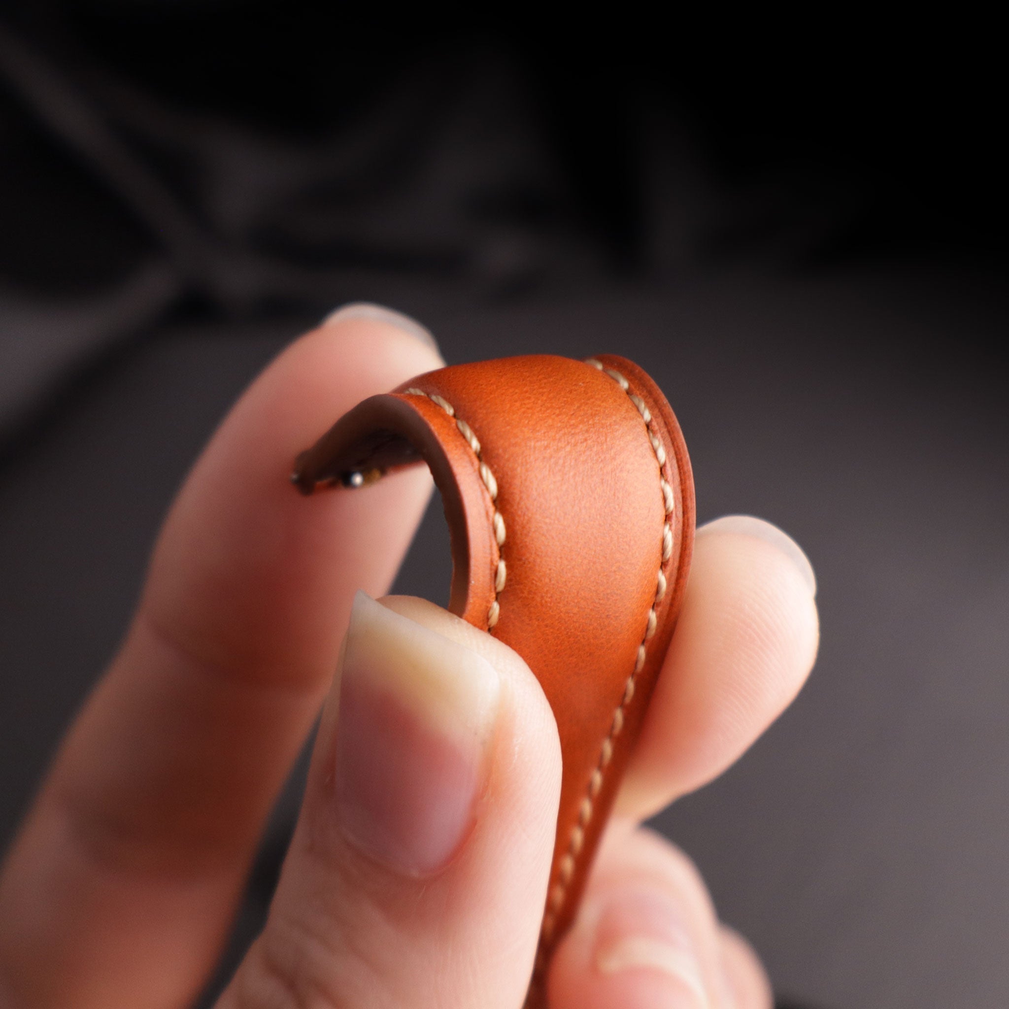 Cartographer™ Padded Leather Watch Strap