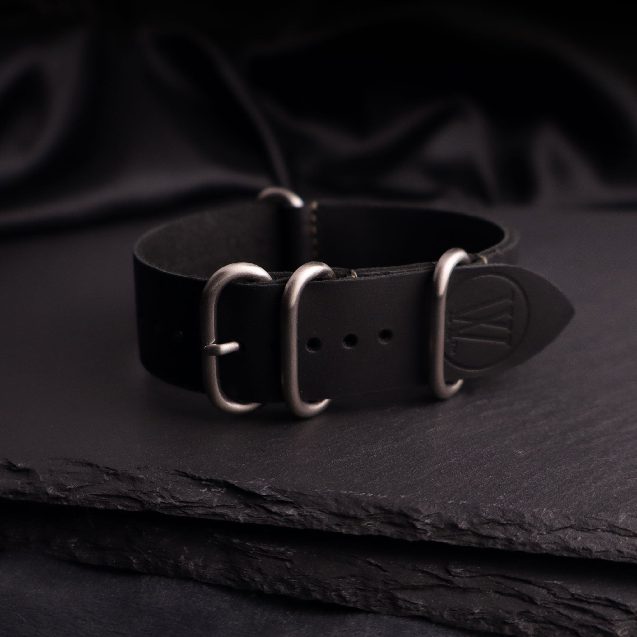 Curator™ Leather Double-Pass Watch Strap
