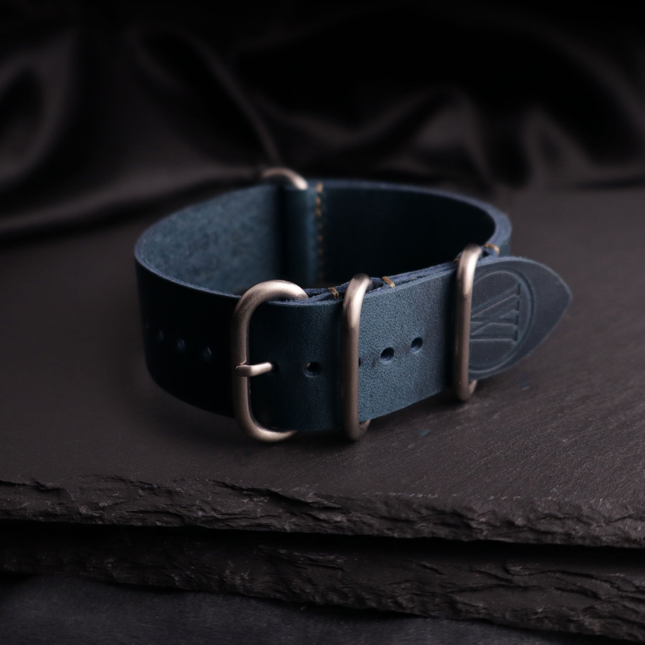 Curator™ Leather Double-Pass Watch Strap