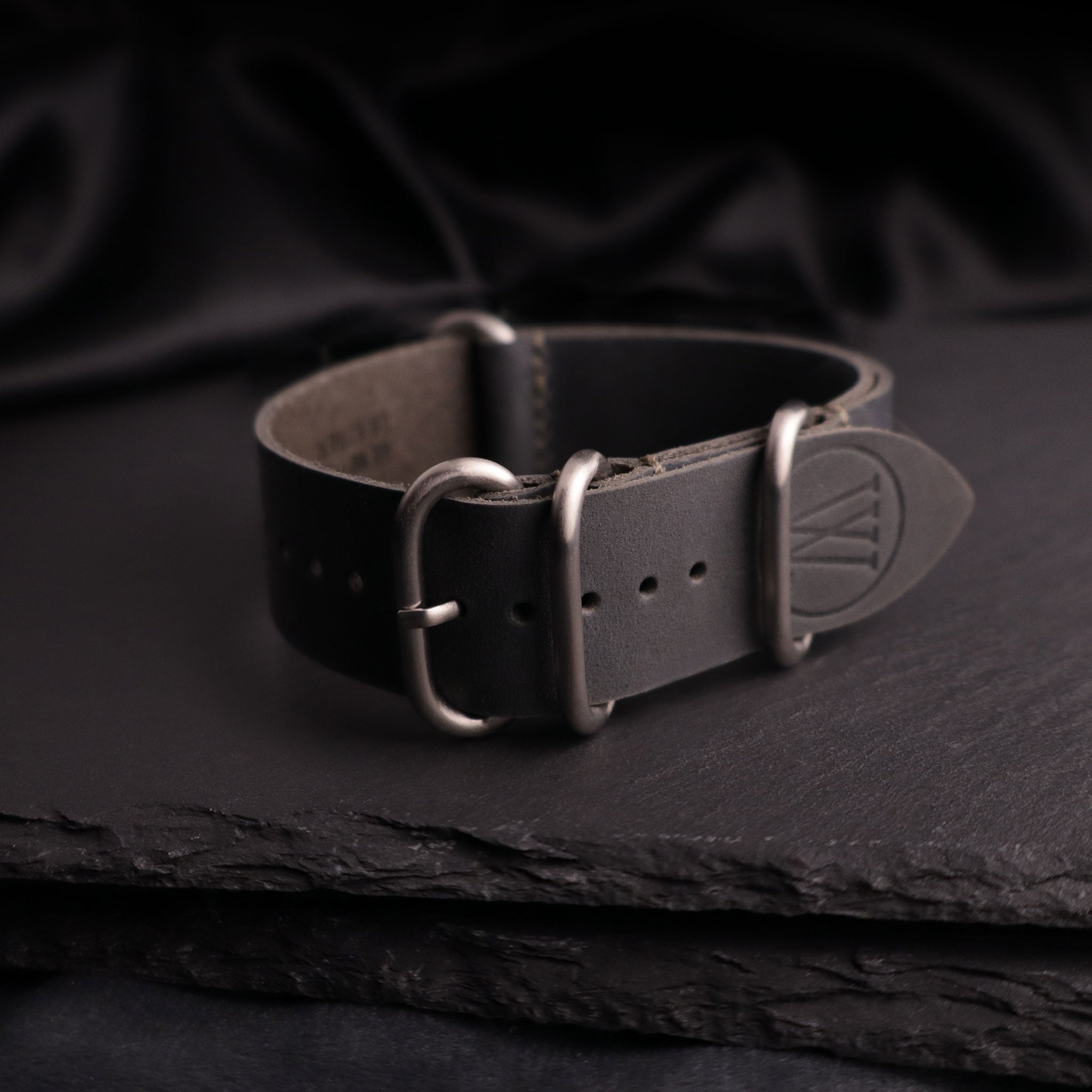 Curator™ Leather Double-Pass Watch Strap