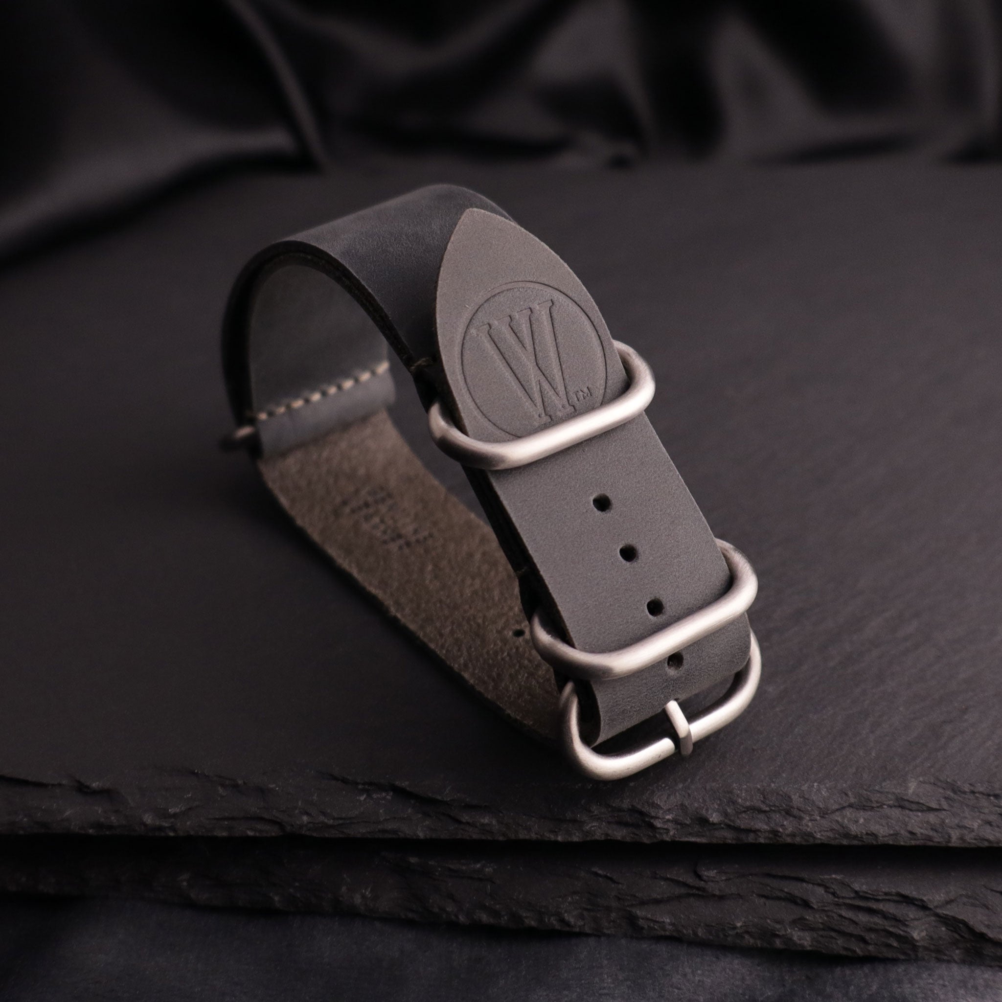 Curator™ Leather Double-Pass Watch Strap