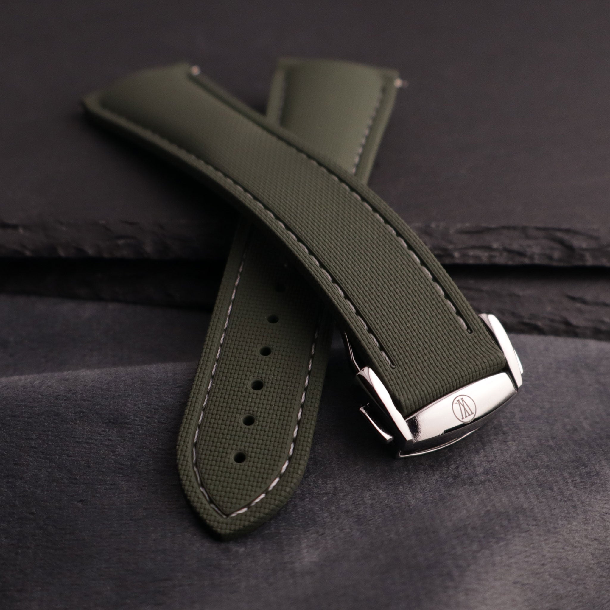 Yachtsman™ FKM Sailcloth Watch Strap