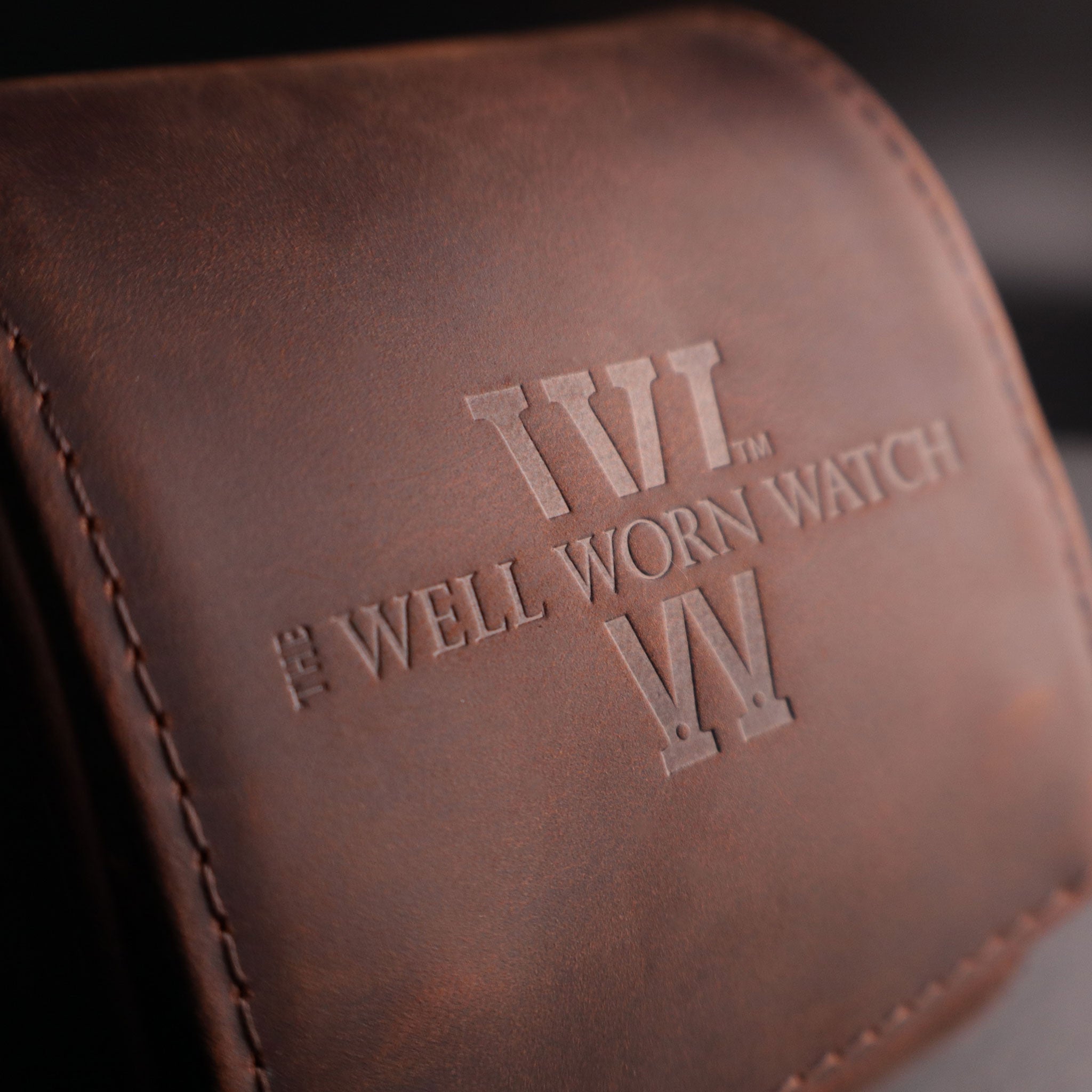 Dantés™ Oiled Leather Watch Roll