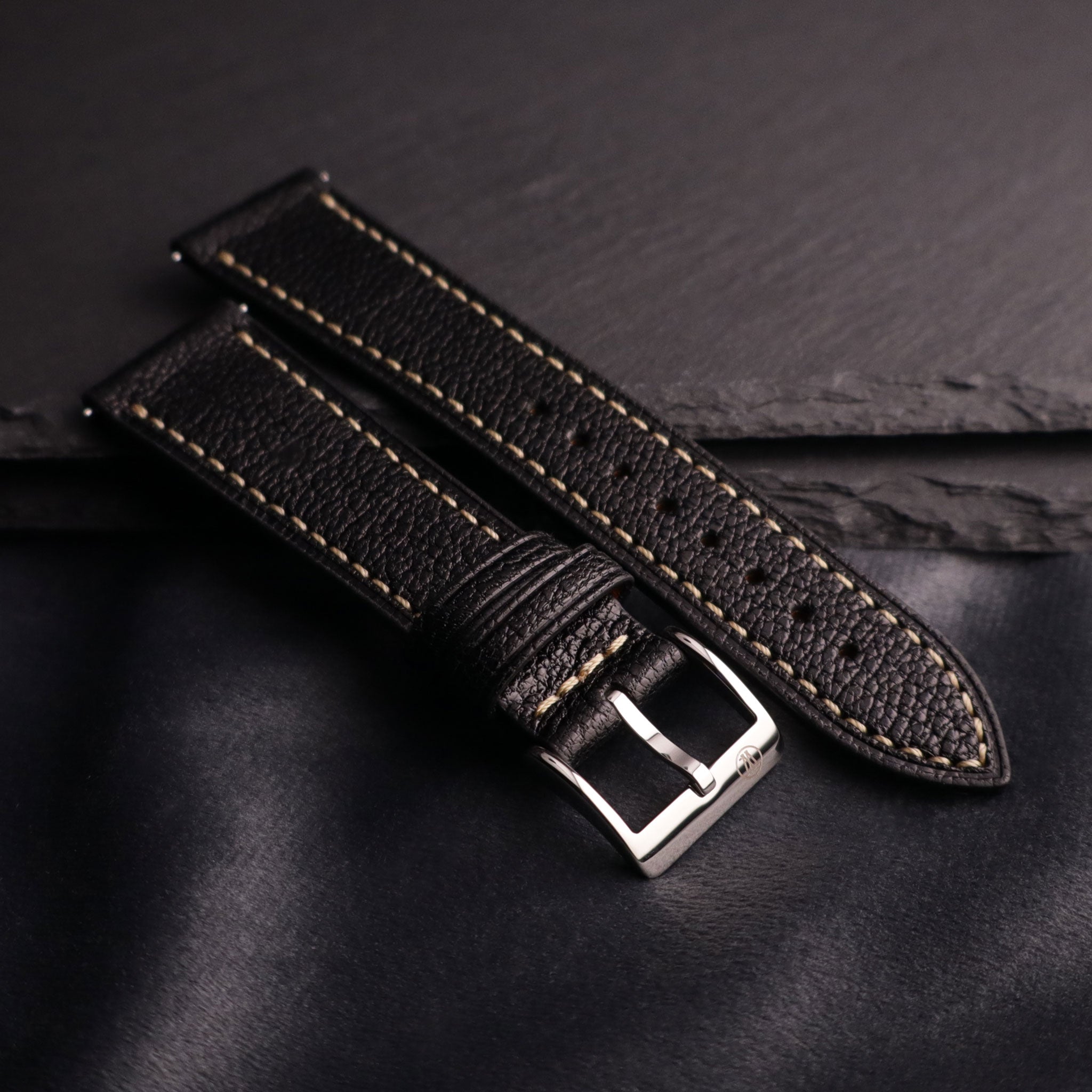 La Chèvre™ French Oil Waxed Goat Leather Watch Strap