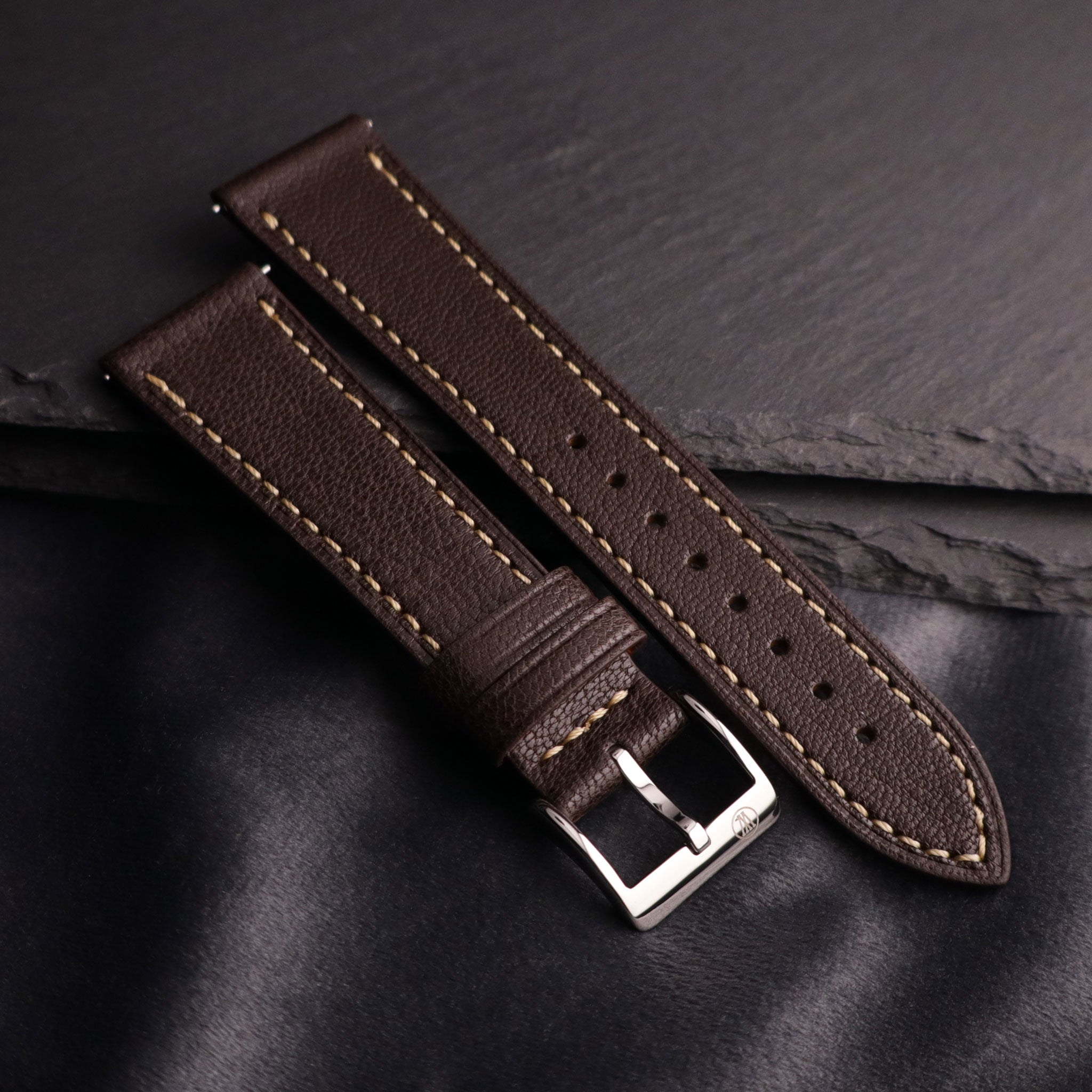 La Chèvre™ French Oil Waxed Goat Leather Watch Strap