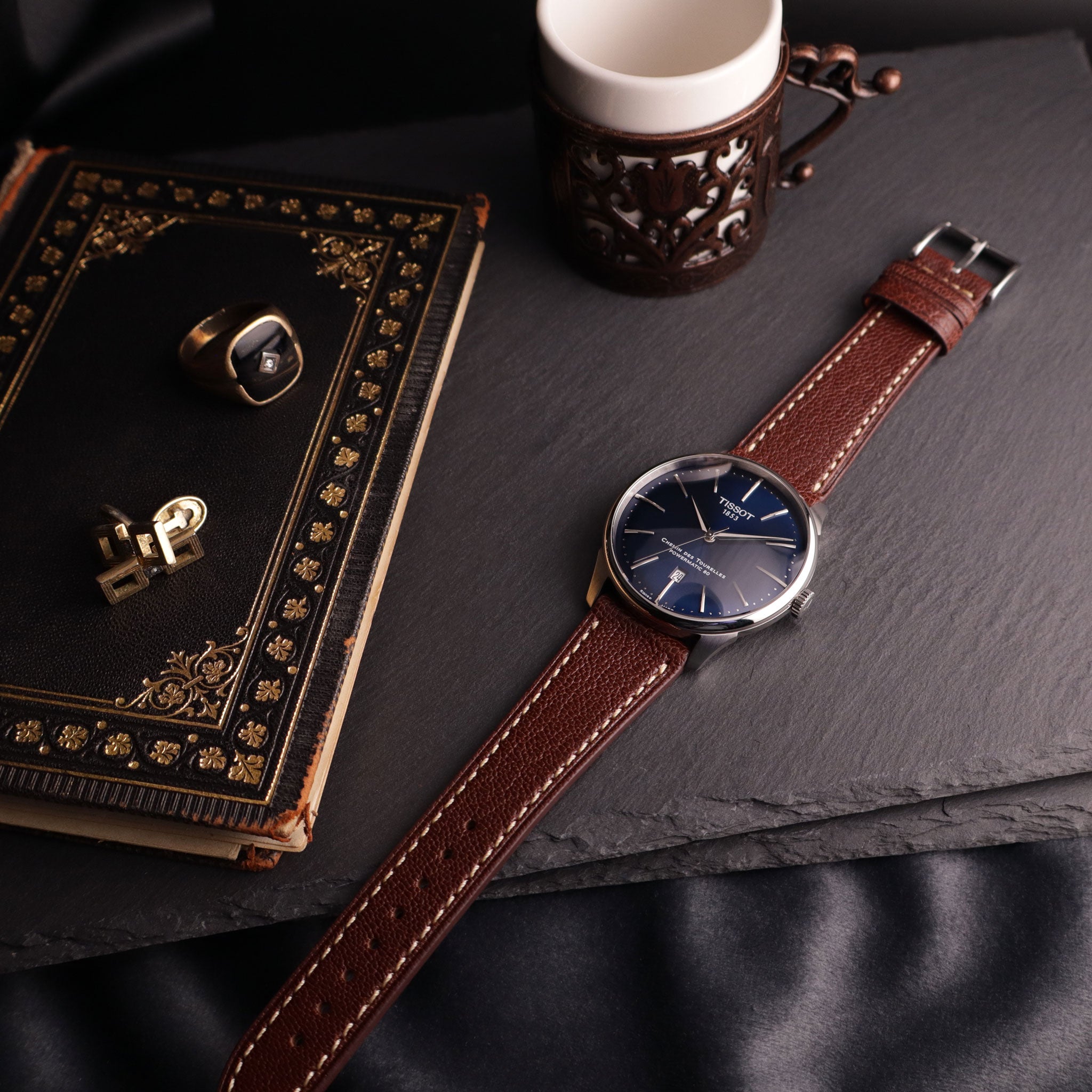 La Chèvre™ French Oil Waxed Goat Leather Watch Strap