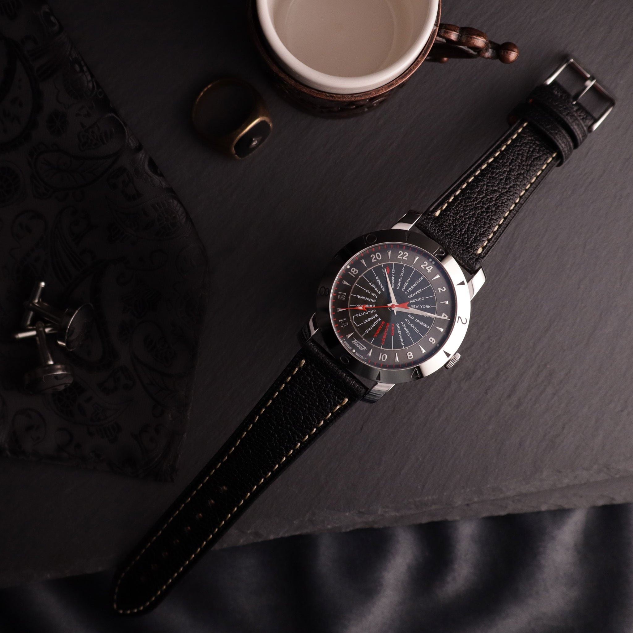La Chèvre™ French Oil Waxed Goat Leather Watch Strap