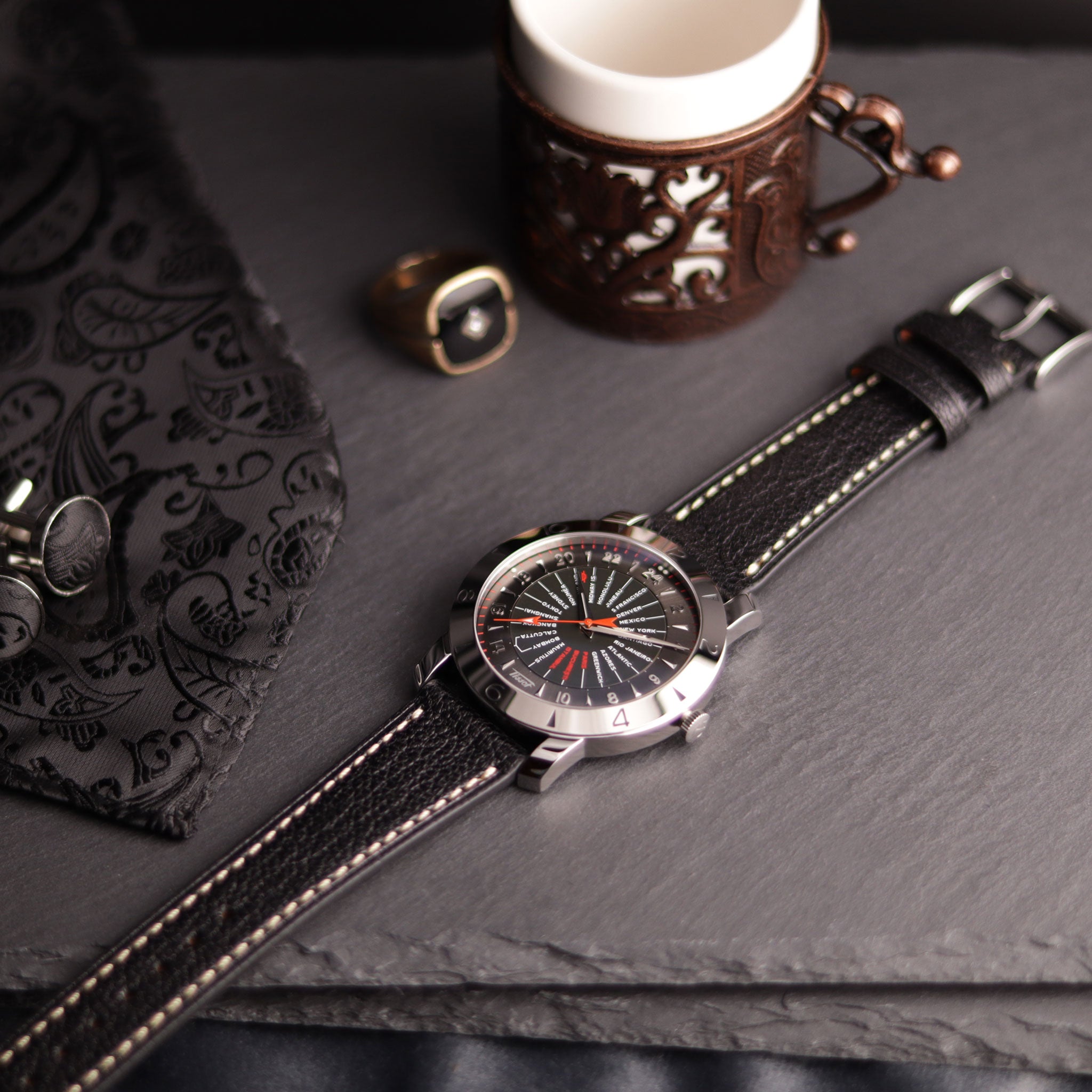 La Chèvre™ French Oil Waxed Goat Leather Watch Strap