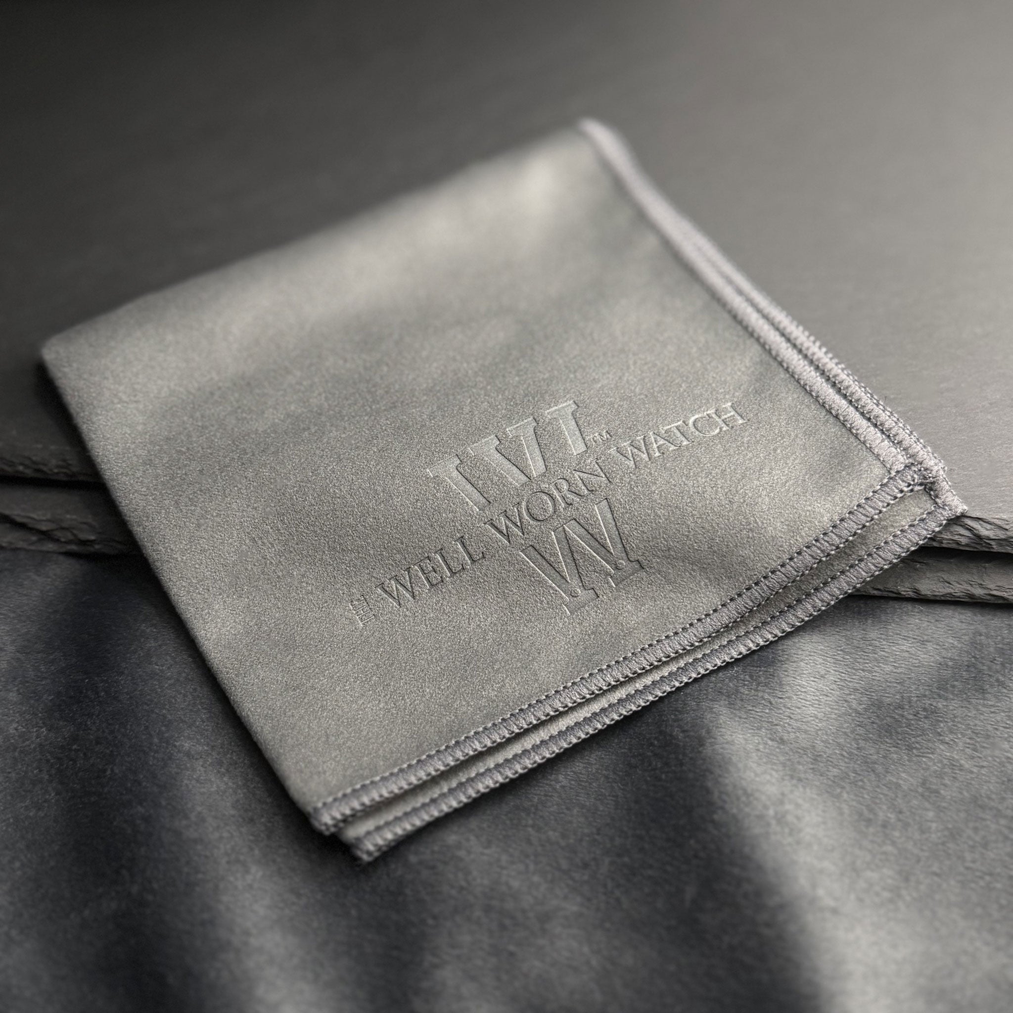Signature Monogrammed Suede Polishing Cloth